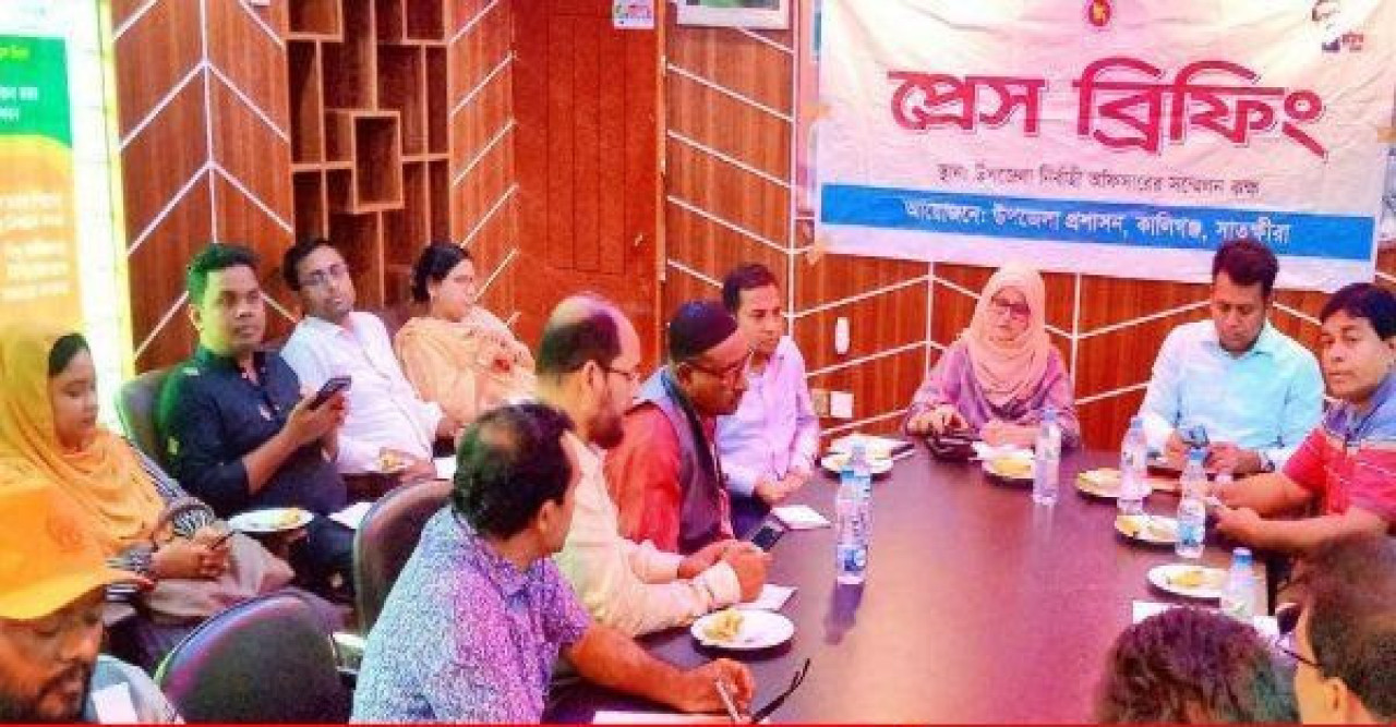 সাতক্ষীরা কালিগঞ্জে ইলেকট্রনিক ও প্রিন্ট মিডিয়ার সাংবাদিক এর সাথে ইউএনও’র মতবিনিময় অনুষ্ঠিত।