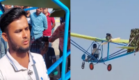 ৪ বছরের পরিশ্রমে স্বপ্নপূরণ, আকাশে উড়লো ইলেকট্রিক মিস্ত্রির তৈরি বিমান